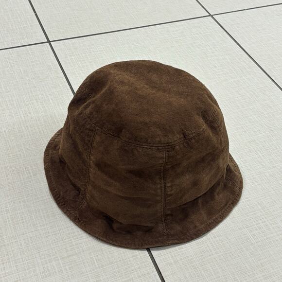 Vintage Wilsons Leather Brown Suede Bucket Hat Rare Grail Size S/M main image 5